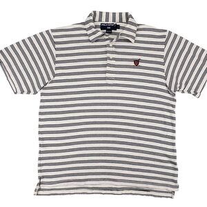 Vintage Ralph‎ Lauren Polo Sport Shirt Mens Large Embroidered Crest Short Sleeve